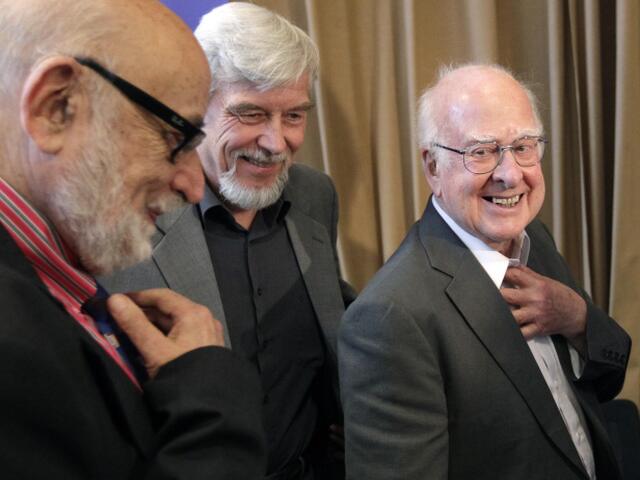 Nobelova cena, Higgs, Englert, CERN, bozón
