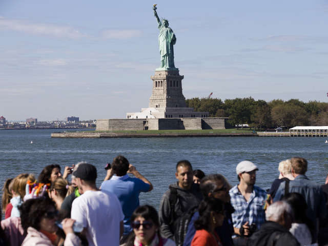 socha slobody, USA, new york, turisti, amerika