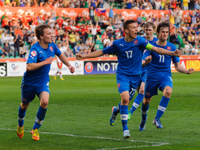 futbalisti do 17 rokov, radosť