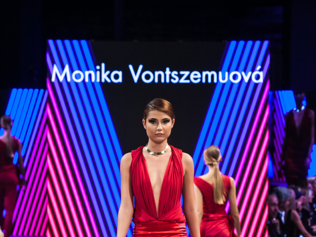 Monika Vontszemuová - Bratislavské módne dni - jeseň 2013