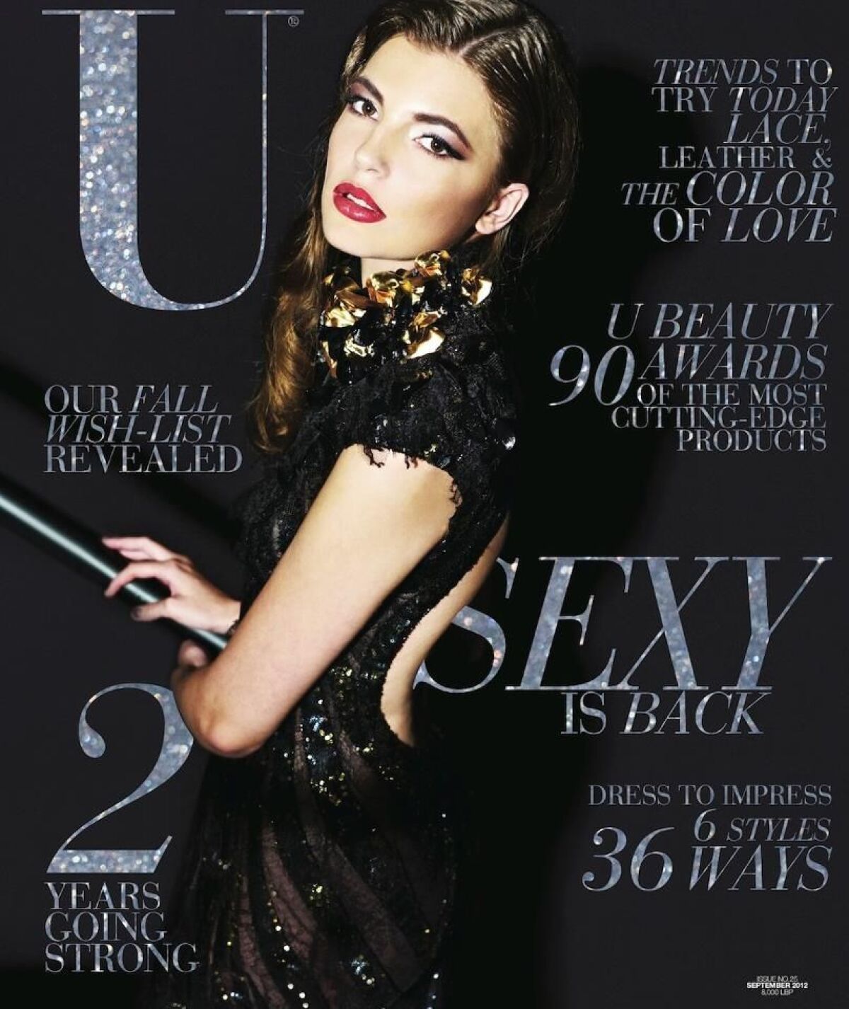 Natalia Rondzikova na titulke U Magazine