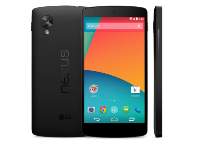 Google Nexus 5, smartfón