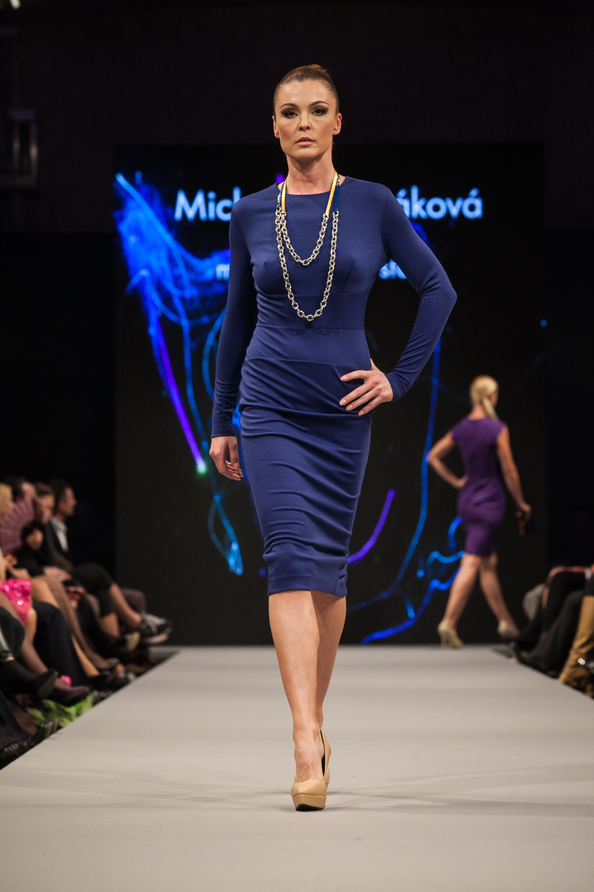 Michaela Ľuptáková - Bratislavské módne dni 2013 - Elena Podzámska