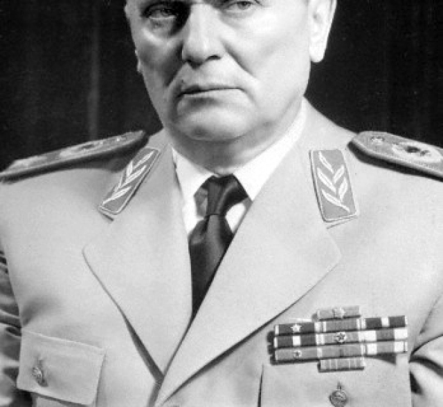 Josip Broz Tito uniform portrait