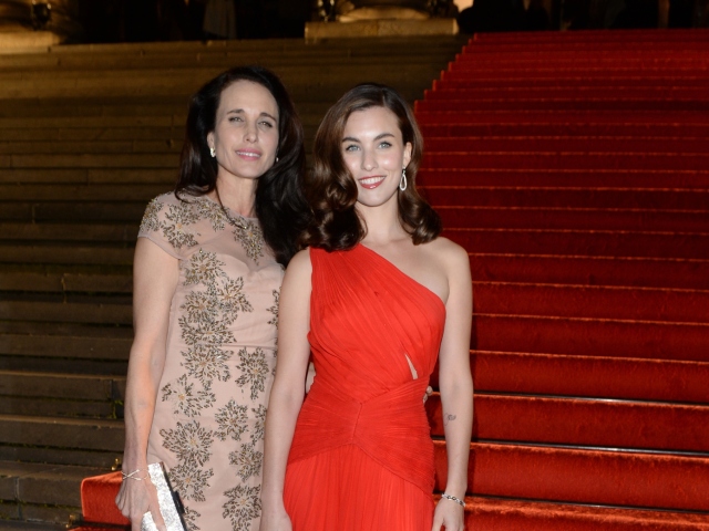 Andie MacDowell so svojou dcérou Rainey Qualley