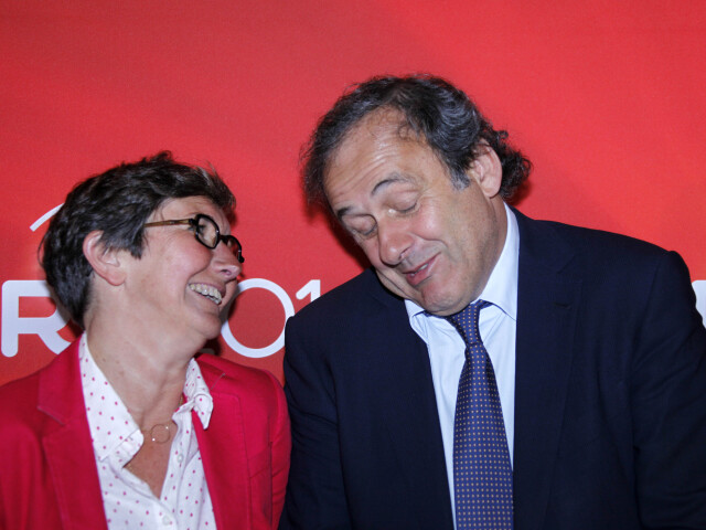 Valerie Fourneyronová, Michel Platini