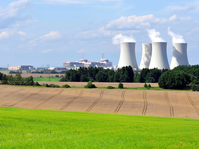 Česko, jadrová elektráreň Temelín