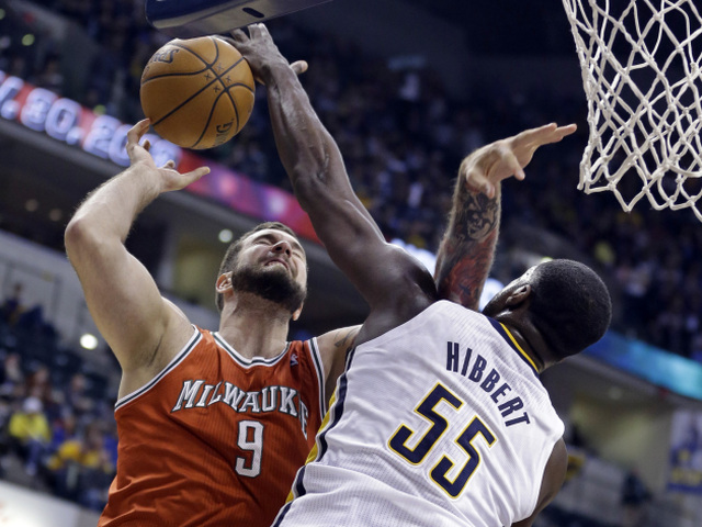 Hibbert, Raduljica, NBA