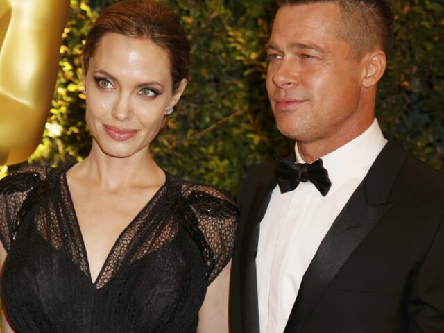 Herečka Angelina Jolie a jej partner Brad Pitt.