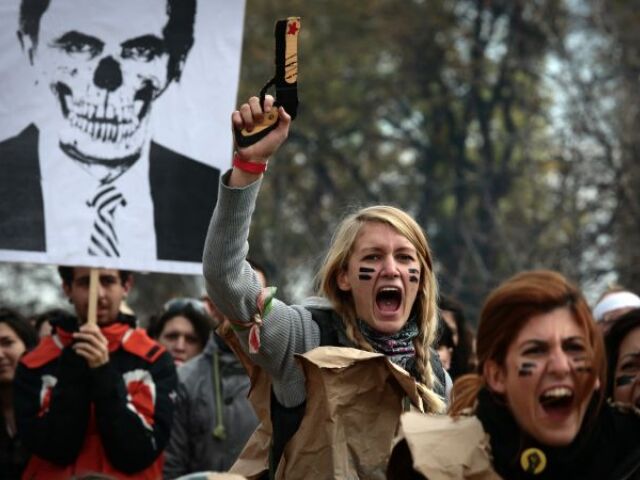 Bulharsko, protest, Sofia