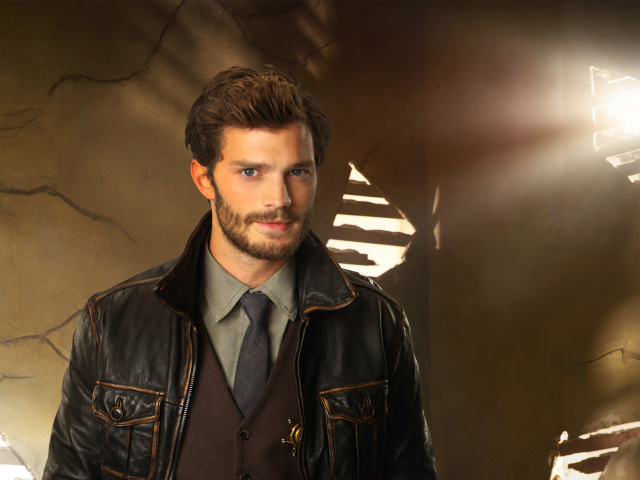 Herec a model Jamie Dornan. 