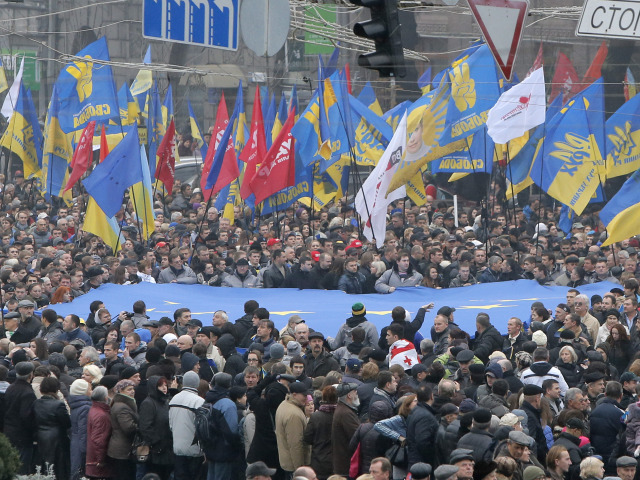 Ukrajina, Kyjev, protesty