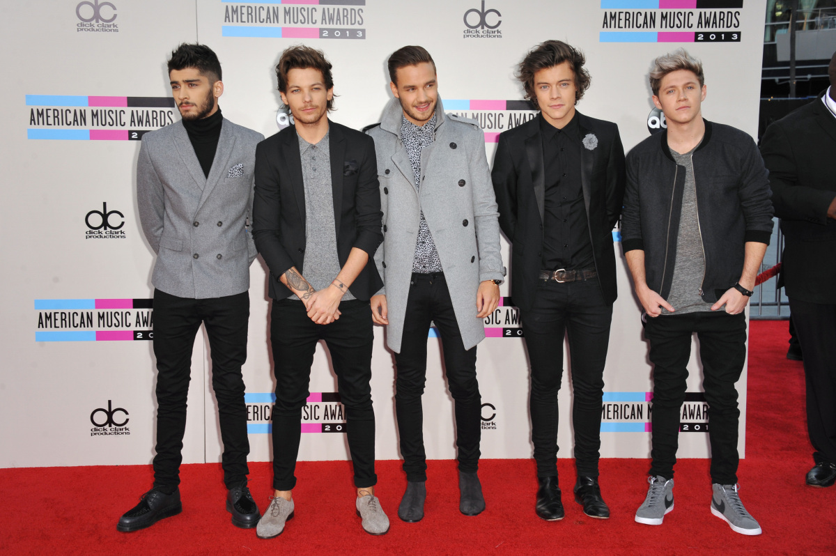 Členovia formácie One Direction.