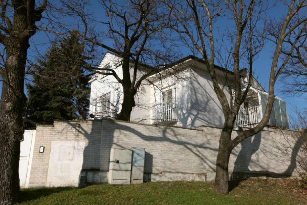 prezidentská vila, Slavín,