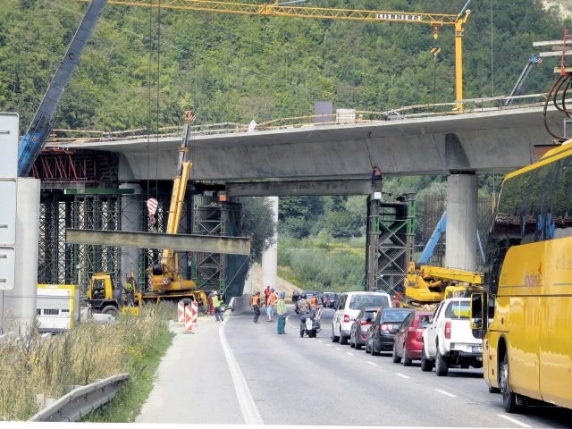 diaľnica, stavba, D1, pri Martine