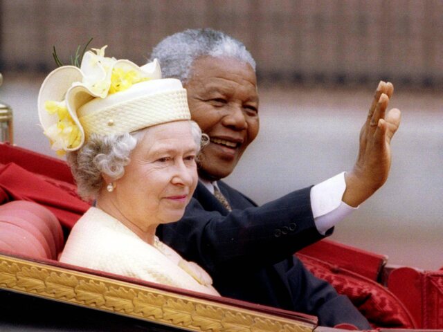 mandela, kráľovná Alžbeta