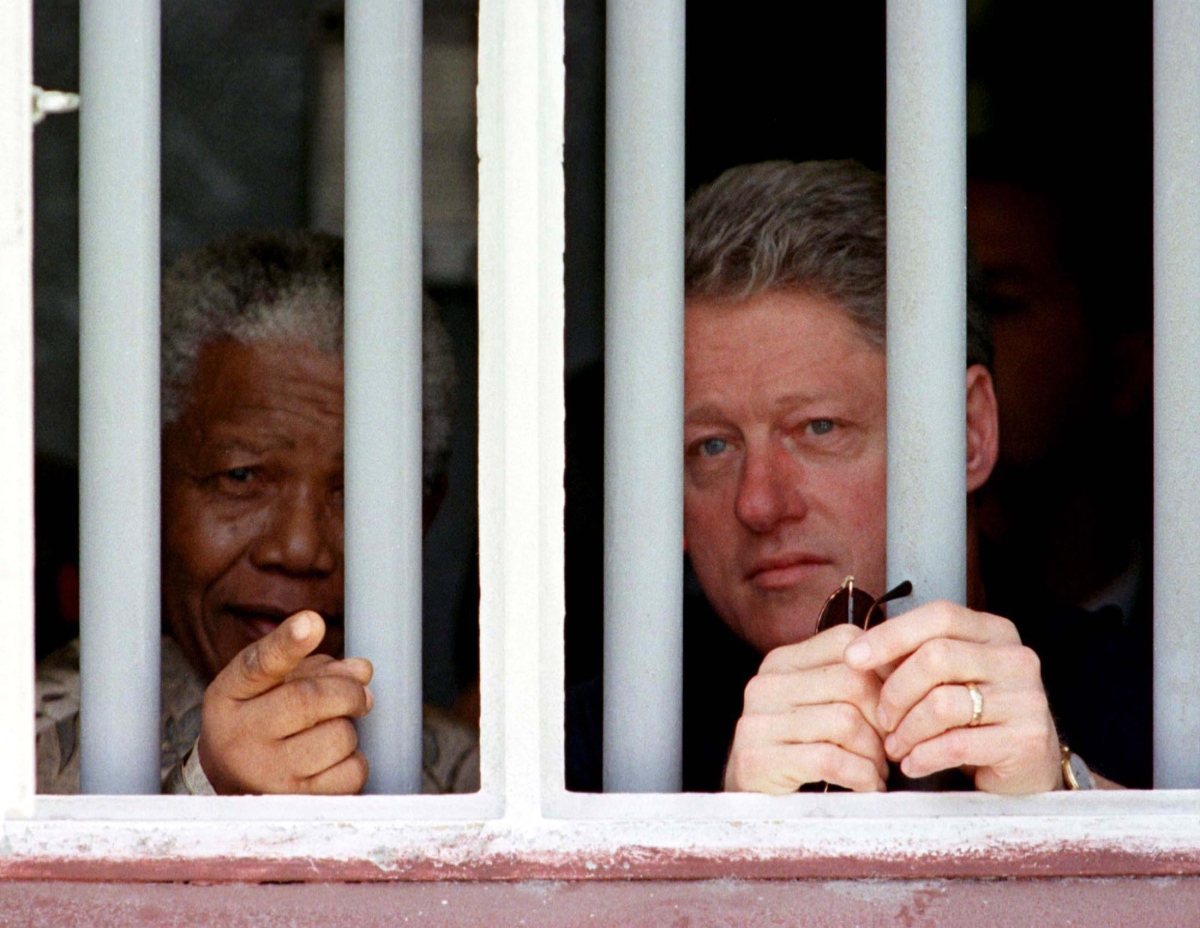 Mandela, Clinton