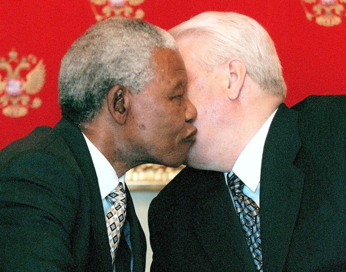 Mandela, Jeľcin
