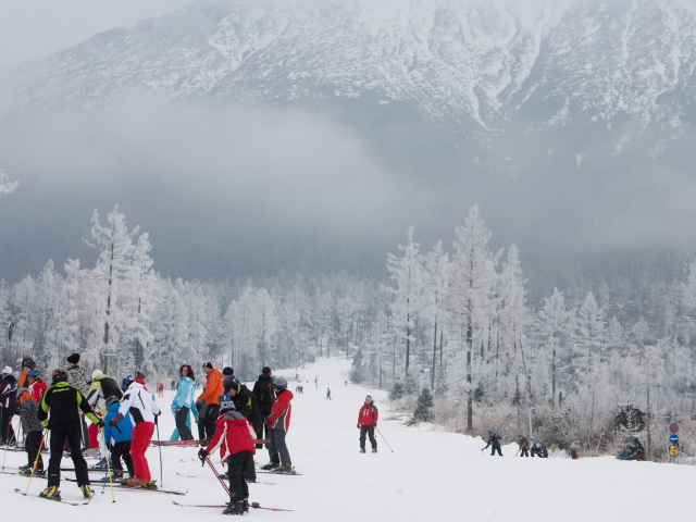 lyzovanie,prazdniny,vysoke tatry,sneh,jakubkova luka