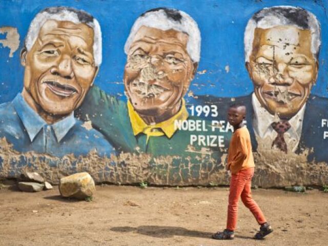 Nelson Mandela, JAR, Juhoafrická republika, černoch