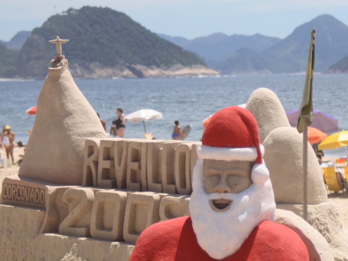 Santa, Vianoce, dovolenka, darček