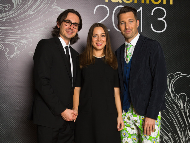 Adriana Kučerová, Matej Drlička a Bruno Ciberej