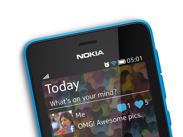 Nokia Asha 501, smartfón