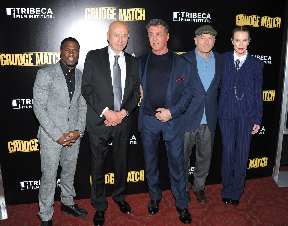 Kevin Hart, Alan Arkin, Sylvester Stallone, Robert De Niro a Kim Basinger