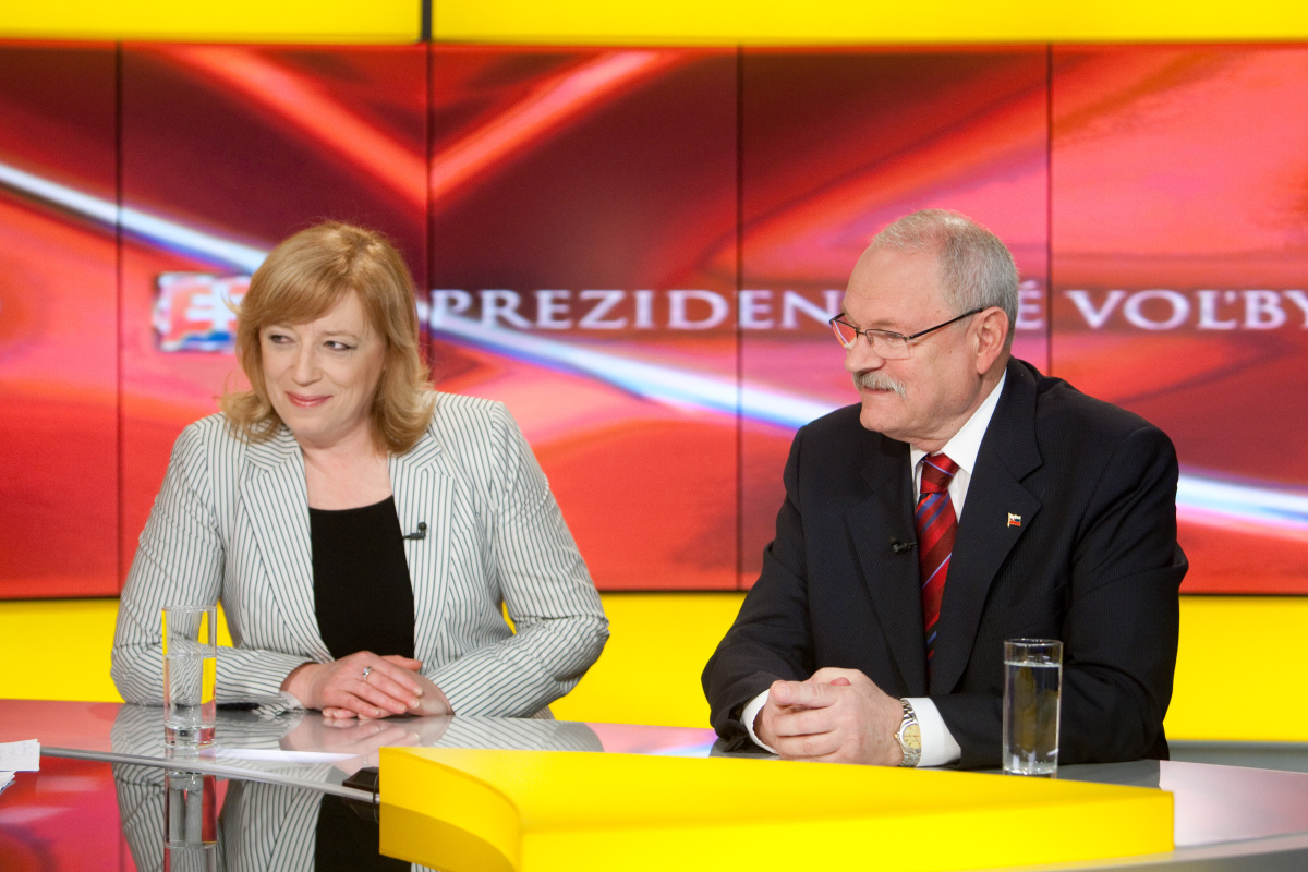 Voľby 2009, prezident, prezidentske volby, TV markiza, Radičová, Gašparovič