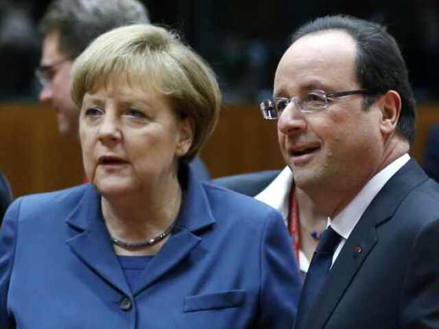Angela Merkelová, Francois Hollande