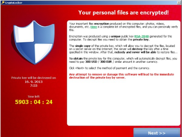 malver, trojsky kon, Cryptolocker