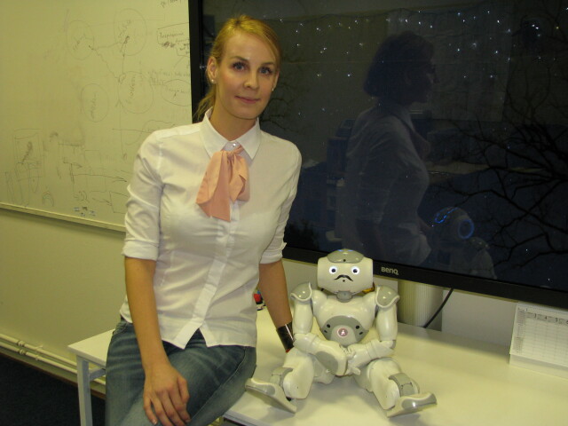 Mária Virčíková, robot