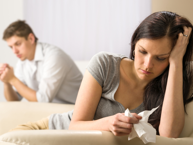 rozchod, hádka, vzťah