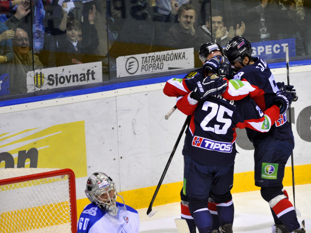 Slovan, radosť, hokej, Nižnekamsk