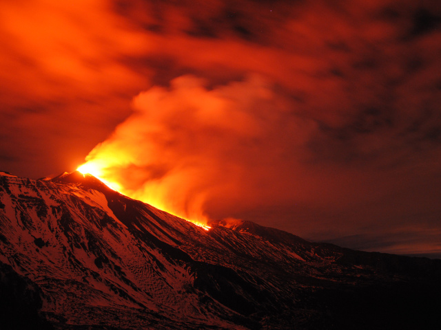 sopka, Etna