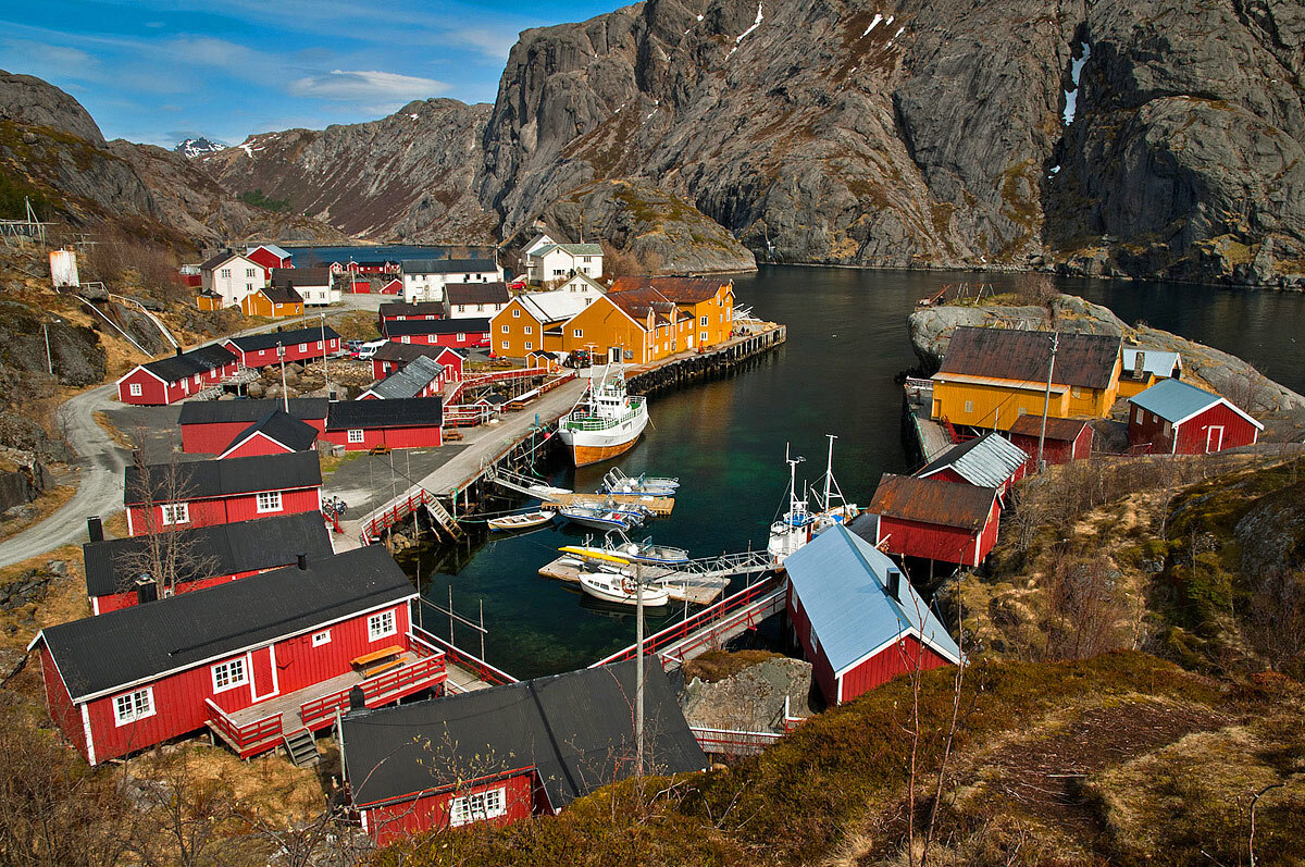 Lofoty, Nórsko, Nusfjord, Zuzana Minarovičová