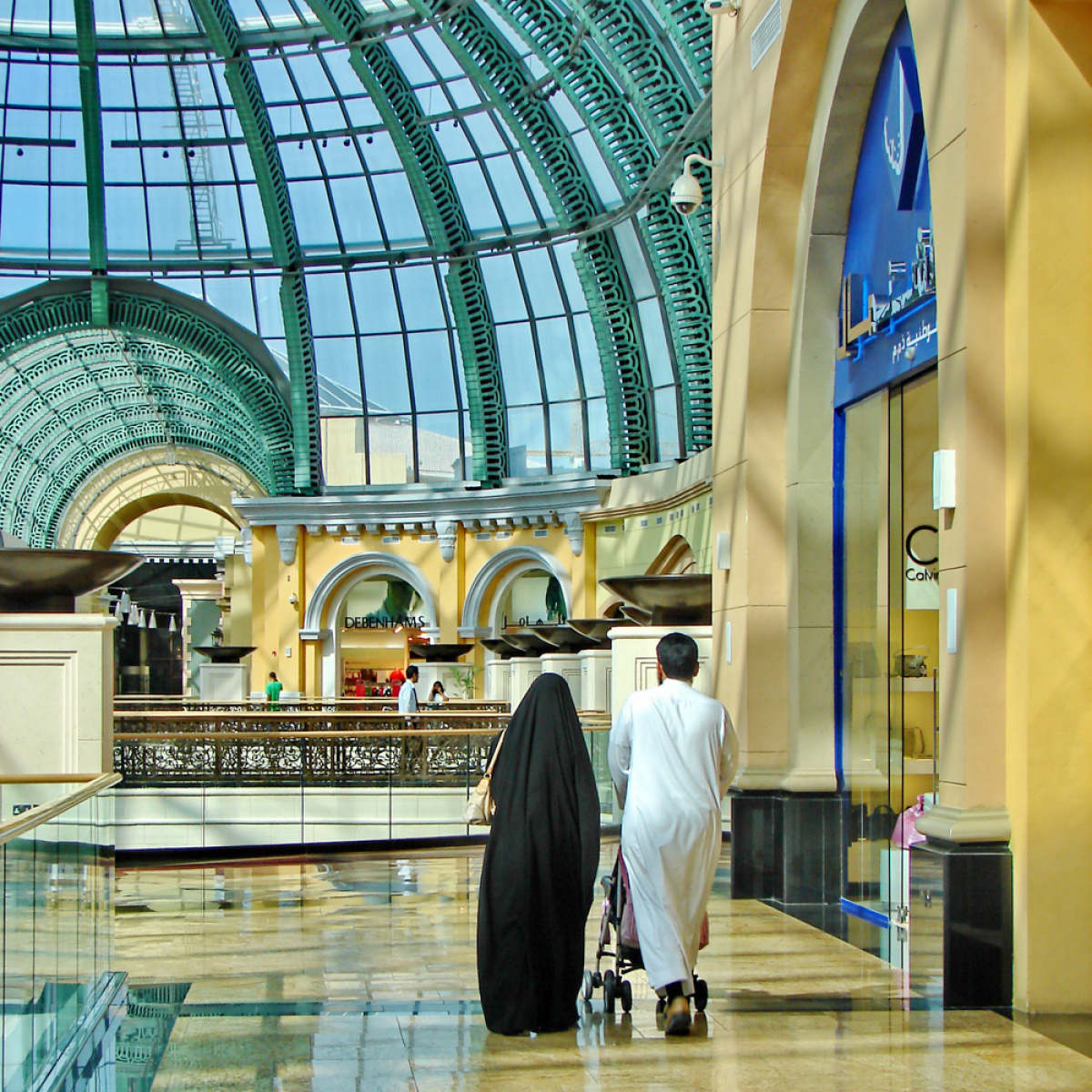 dubaj - nákupné centrá - nakupovanie - luxus