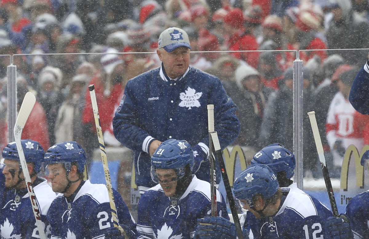 Winter Classic Maple Leafs Red Wings Hockey