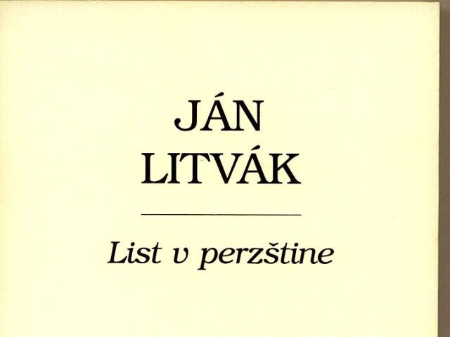 Ján Litvák List v perzštine