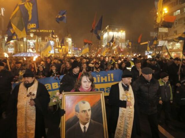 Ukrajina, Kyjev, Bandera