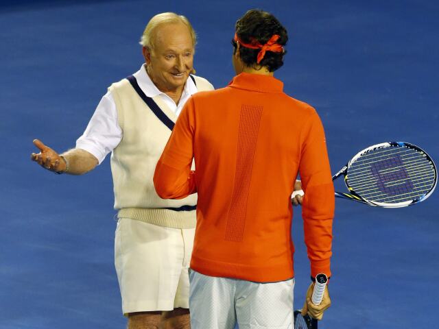 Roger Federer, Rod Laver