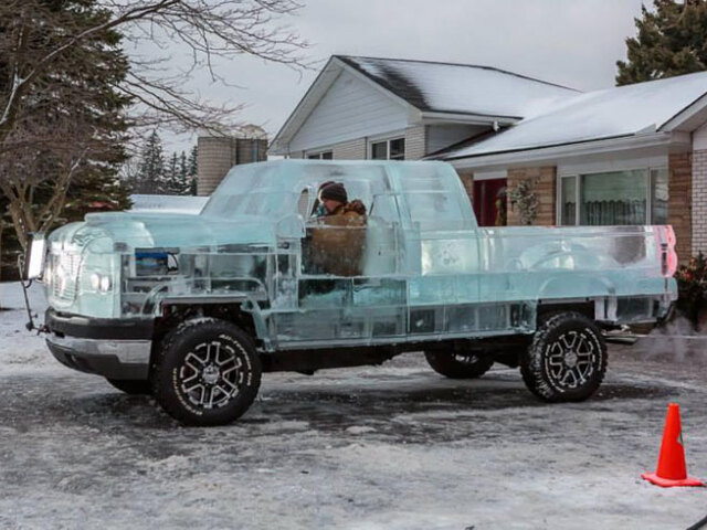 Chevrolet Silverado z ľadu