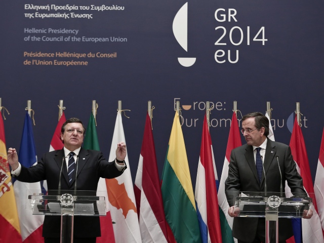 José Manuel Barroso, Antonis Samaras