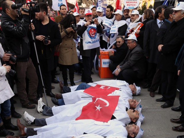 Turecko, Ankara, protest