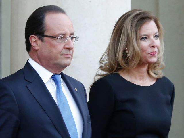 Valerie Trierweilerová, François Holland