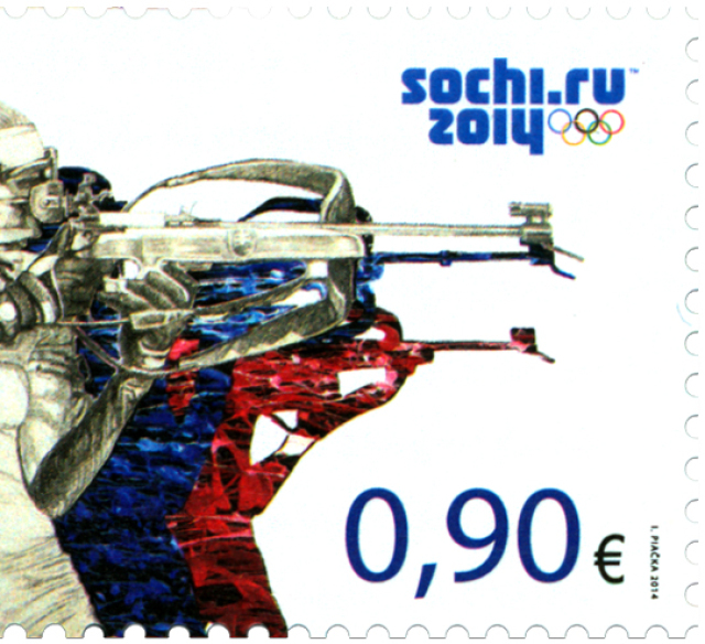 Poštová známka, ZOH v Soči