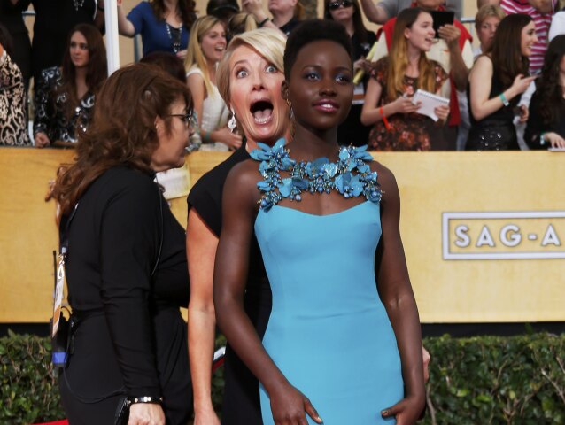 Emma Thompson a Lupita Nyong'o