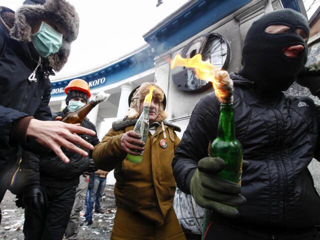 Ukrajina, Kyjev, protest, demonštrácie
