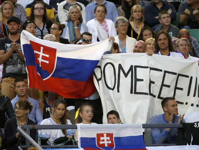 Australian Open, finále, Cibulková, fanúšik