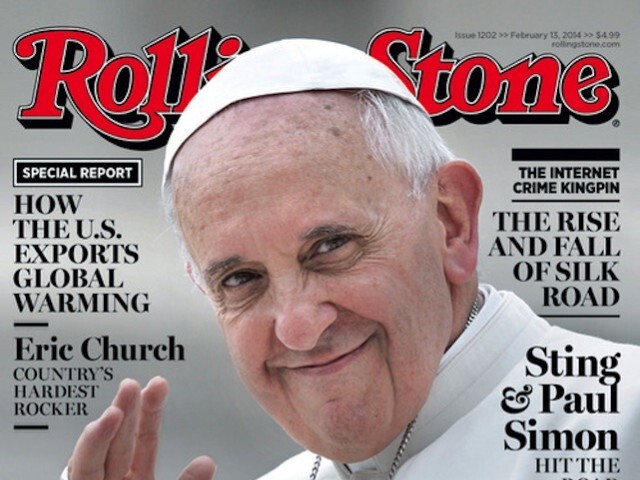 Pápež František sa ocitol na obálke hudobného magazínu Rolling Stone. 
